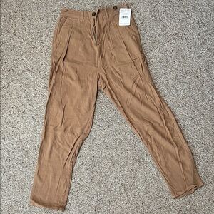 Free People Tan Pants